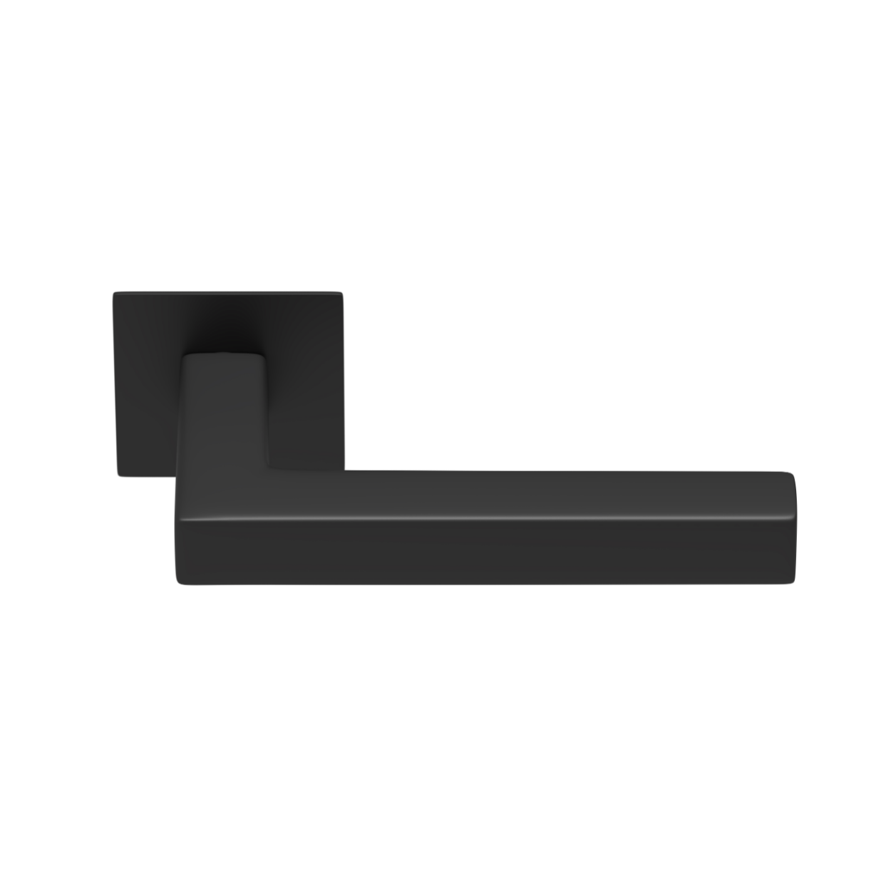 Sluitwerkpakketten met Deurkruk Squared 20 Flat Zwart